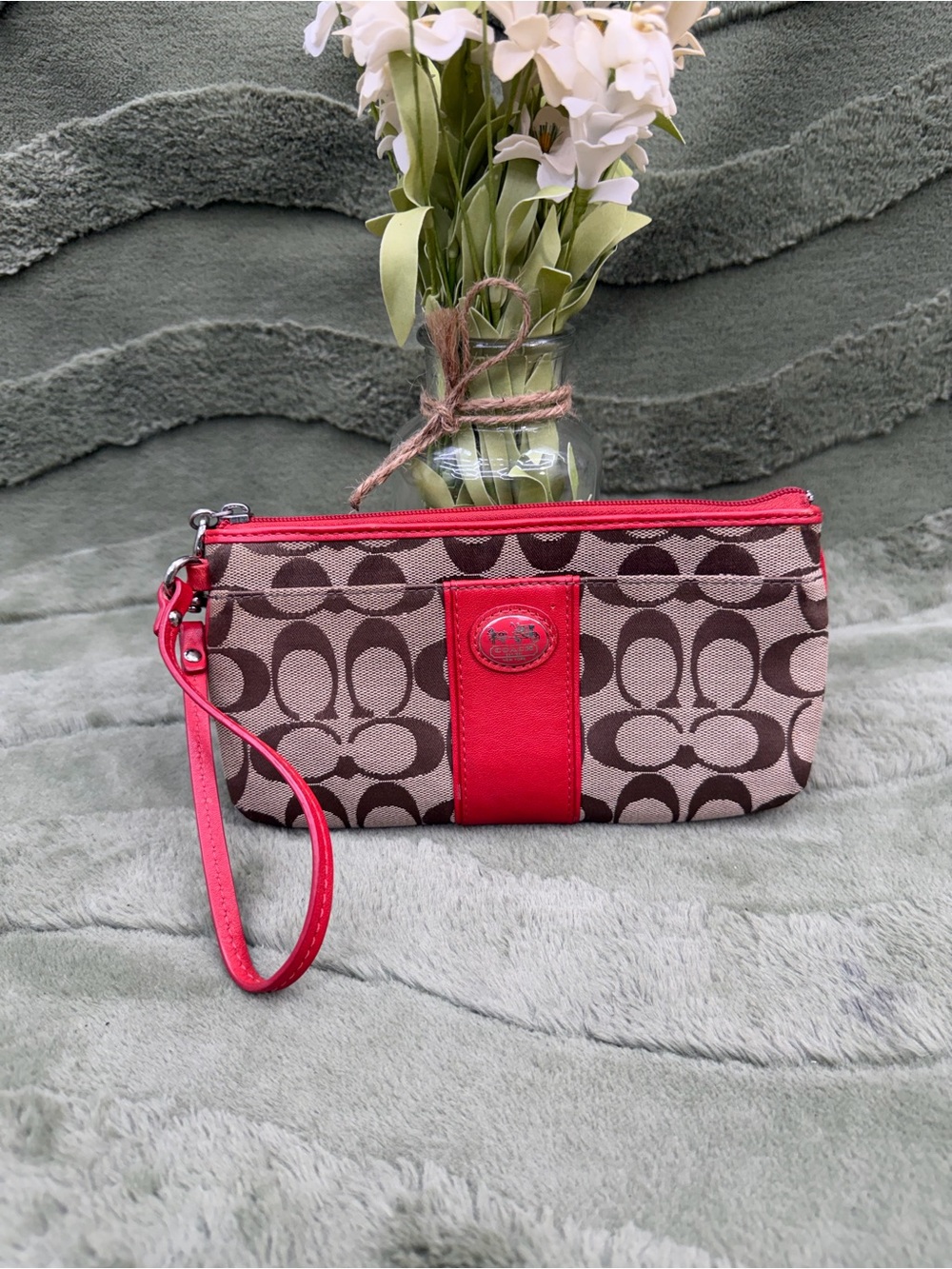 Coach wristlet wallet